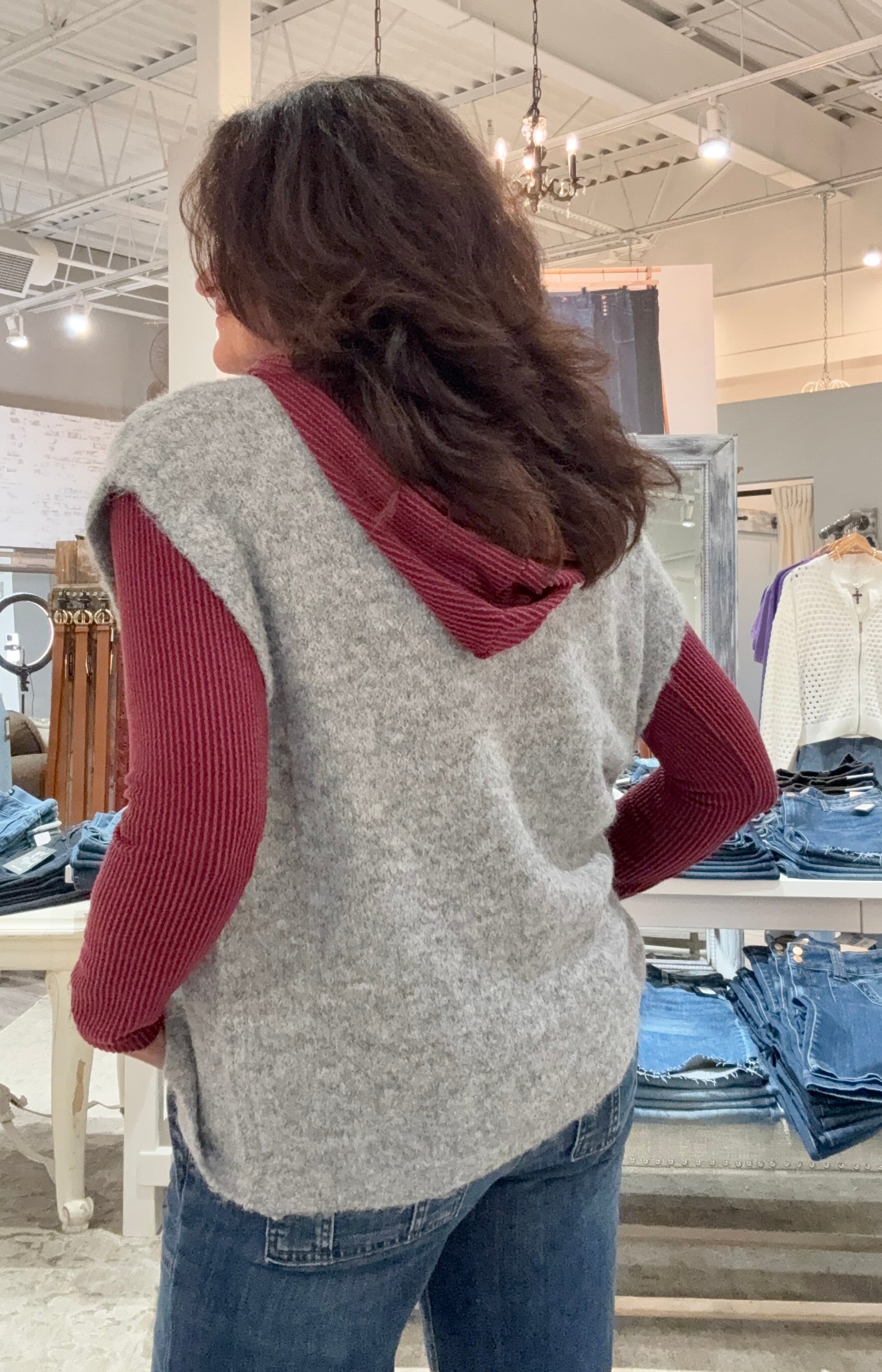 Open Front Short Sleeve Knit Cardigan