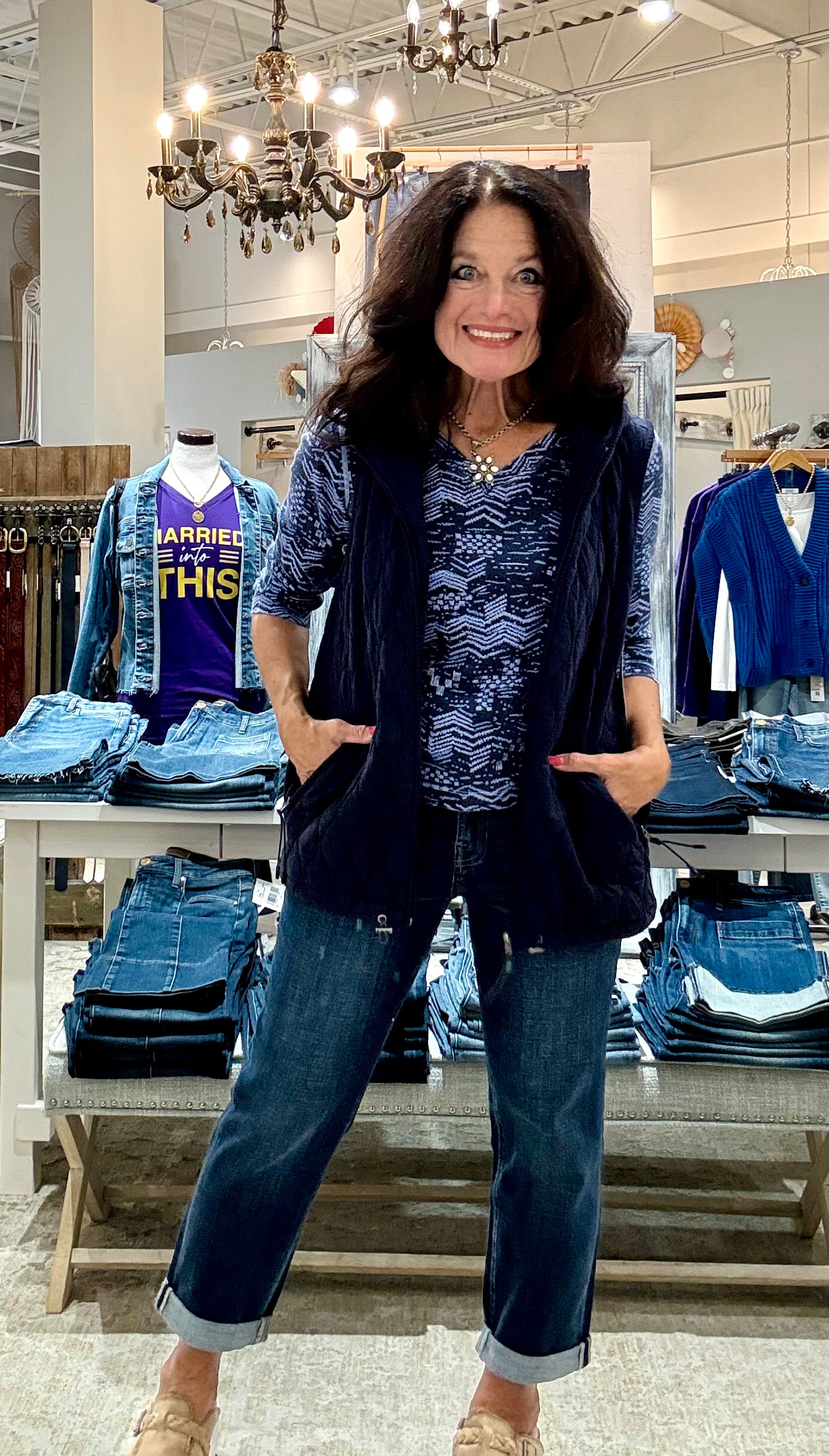 Vest with Zip Front and Hood