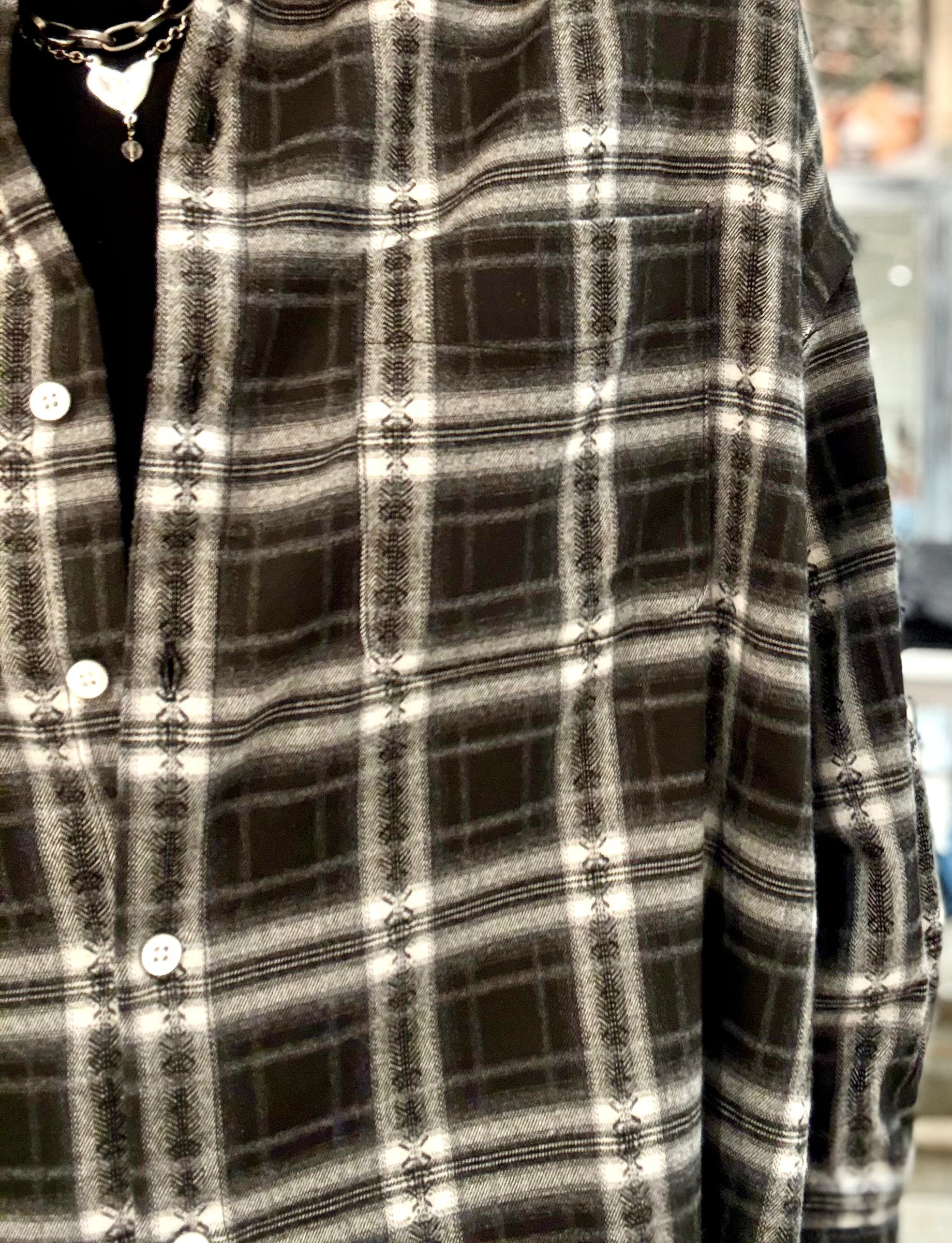 Long Sleeve Plaid Shirt