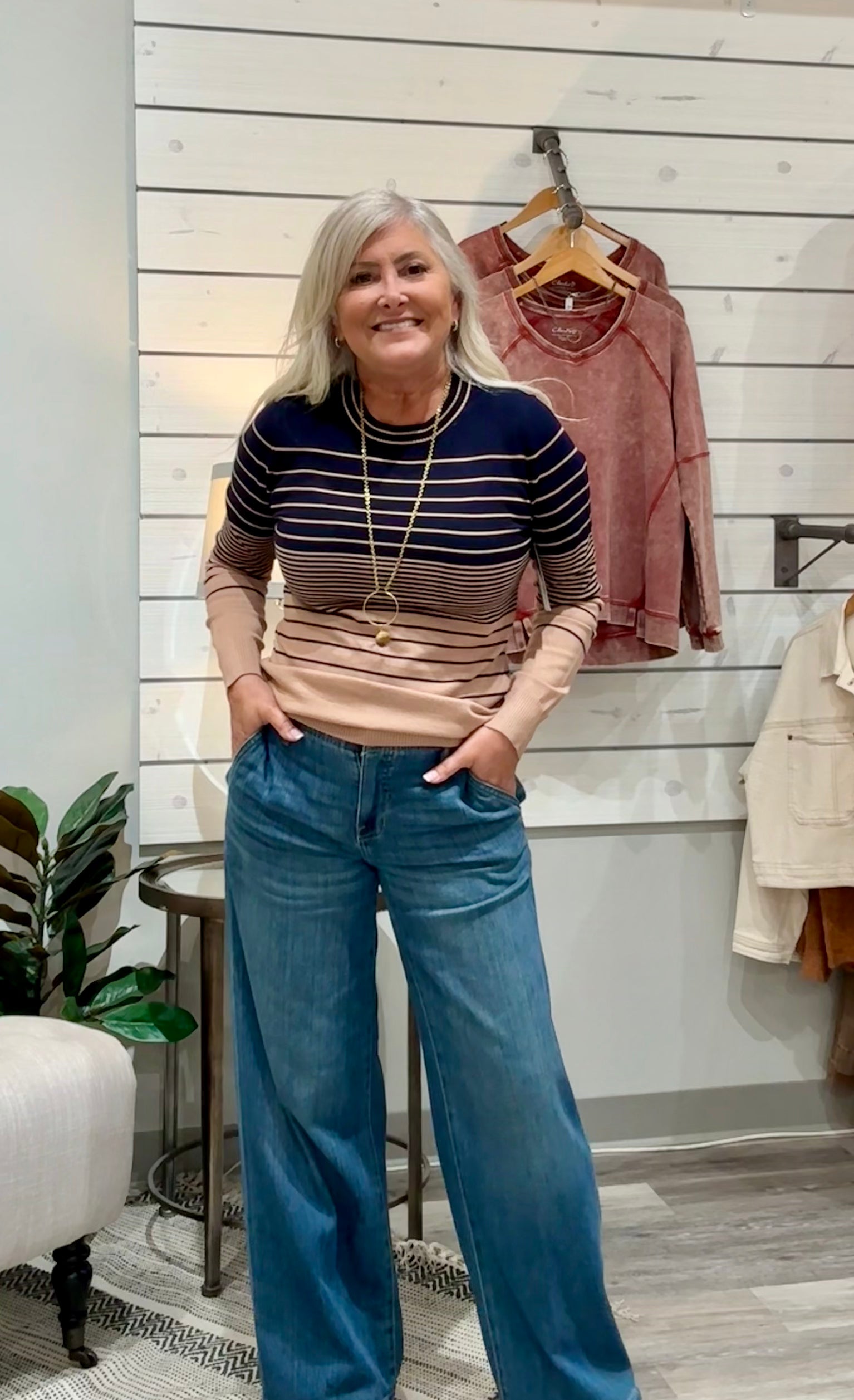 Long Sleeve Crew Neck Sweater