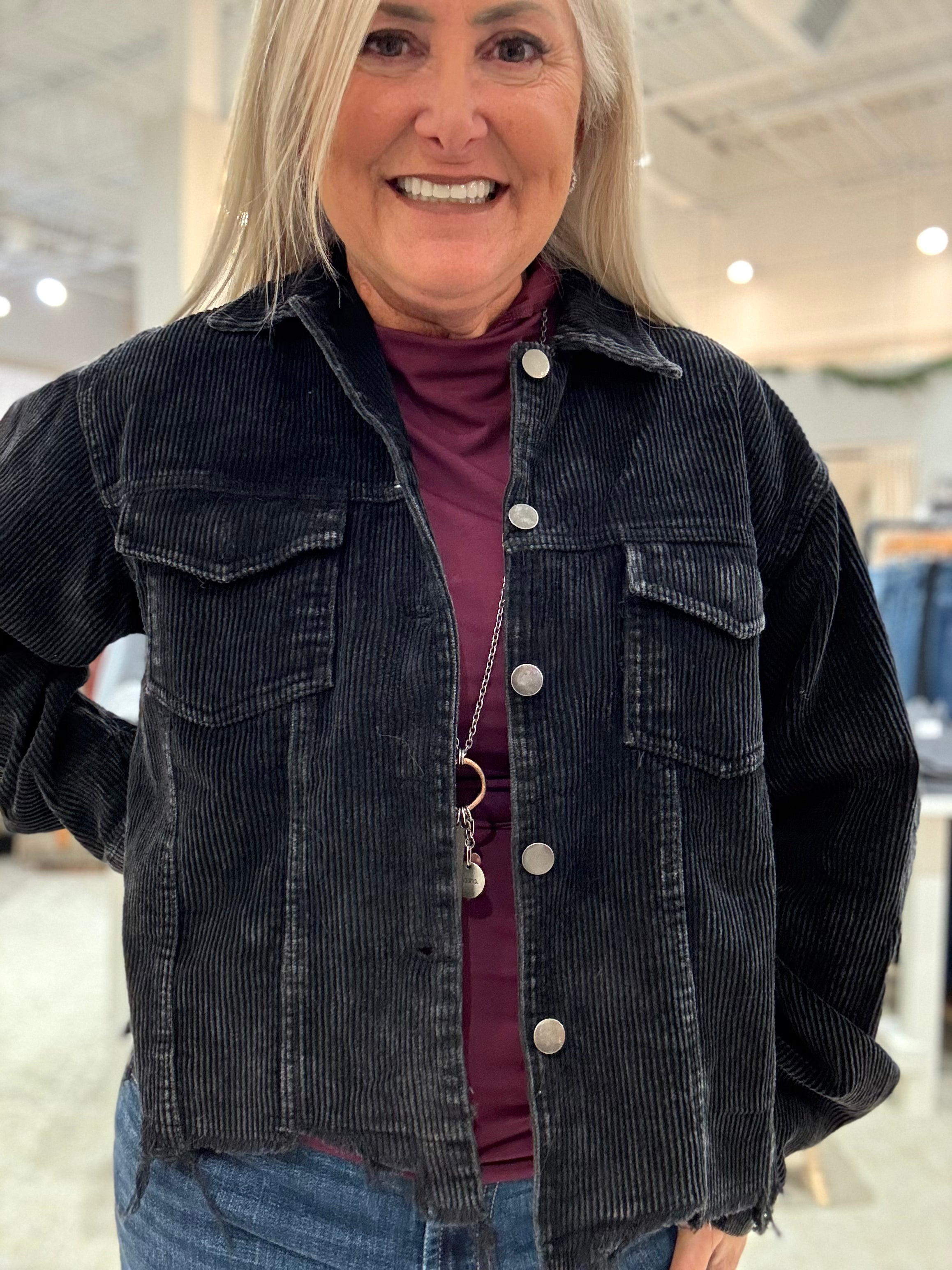 Corduroy Trucker Jacket