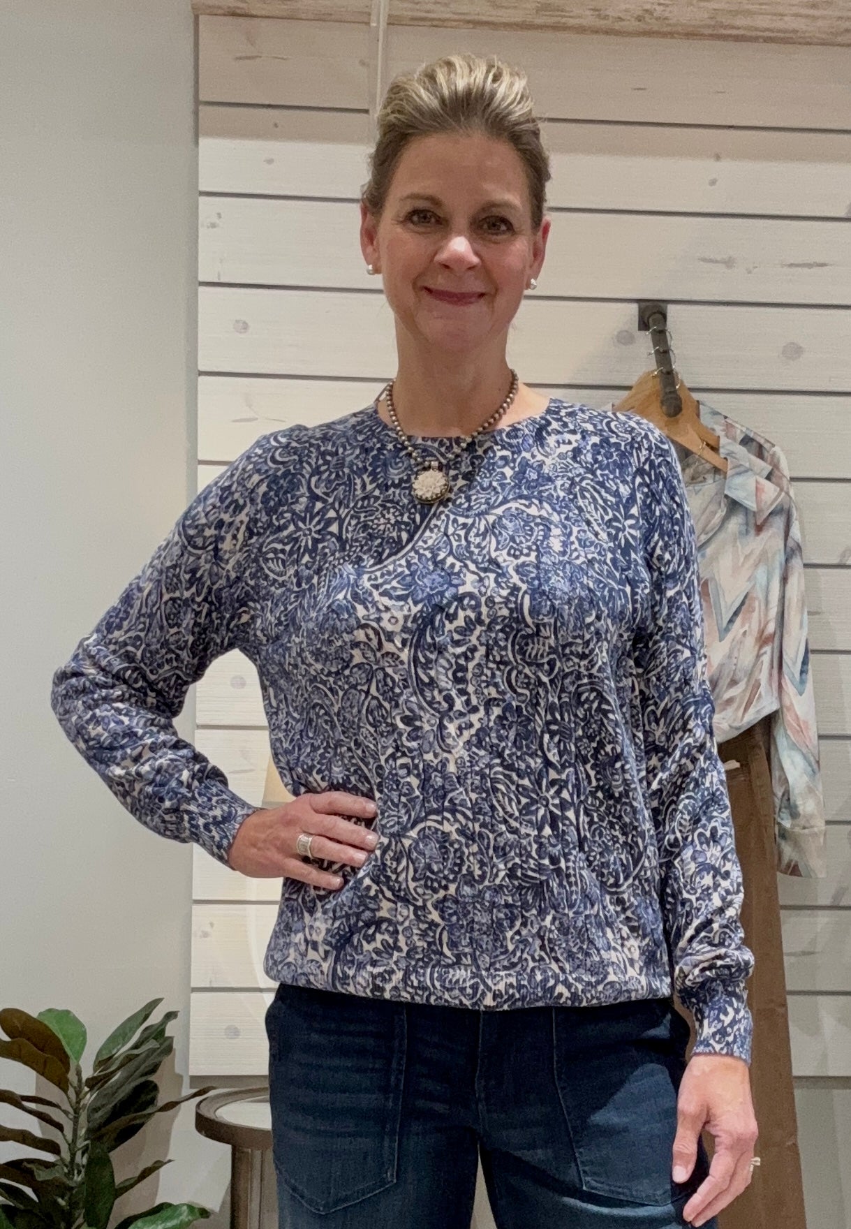 Long Sleeve Crew Neck Sweater