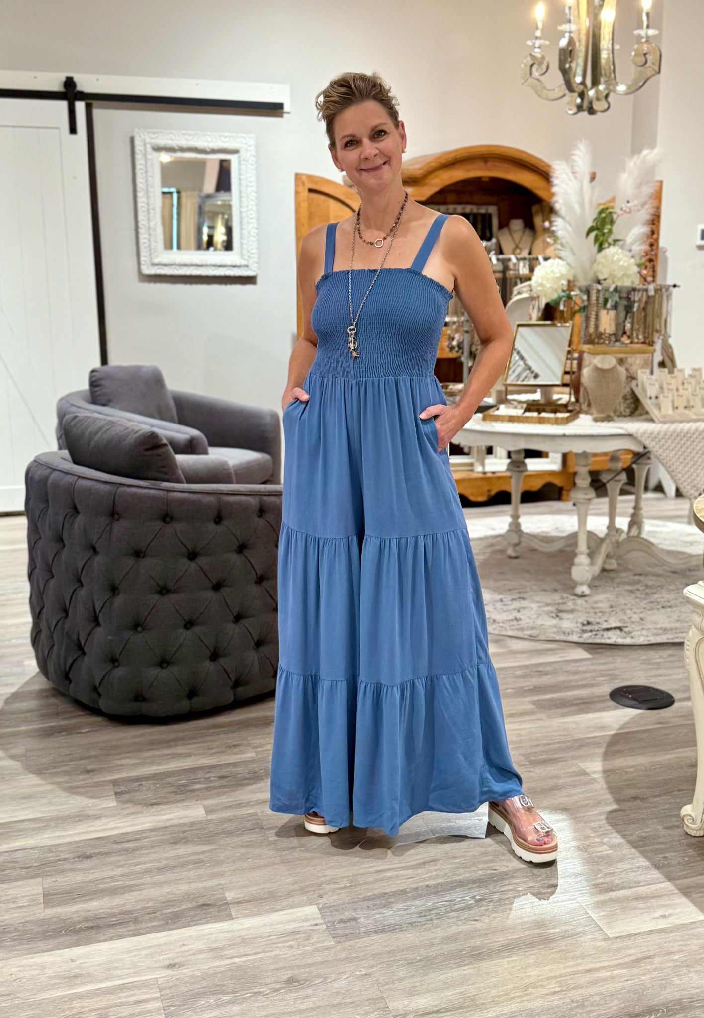 Washed Linen Rosie Jumsuit