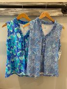 Sleeveless Ruffle Tank