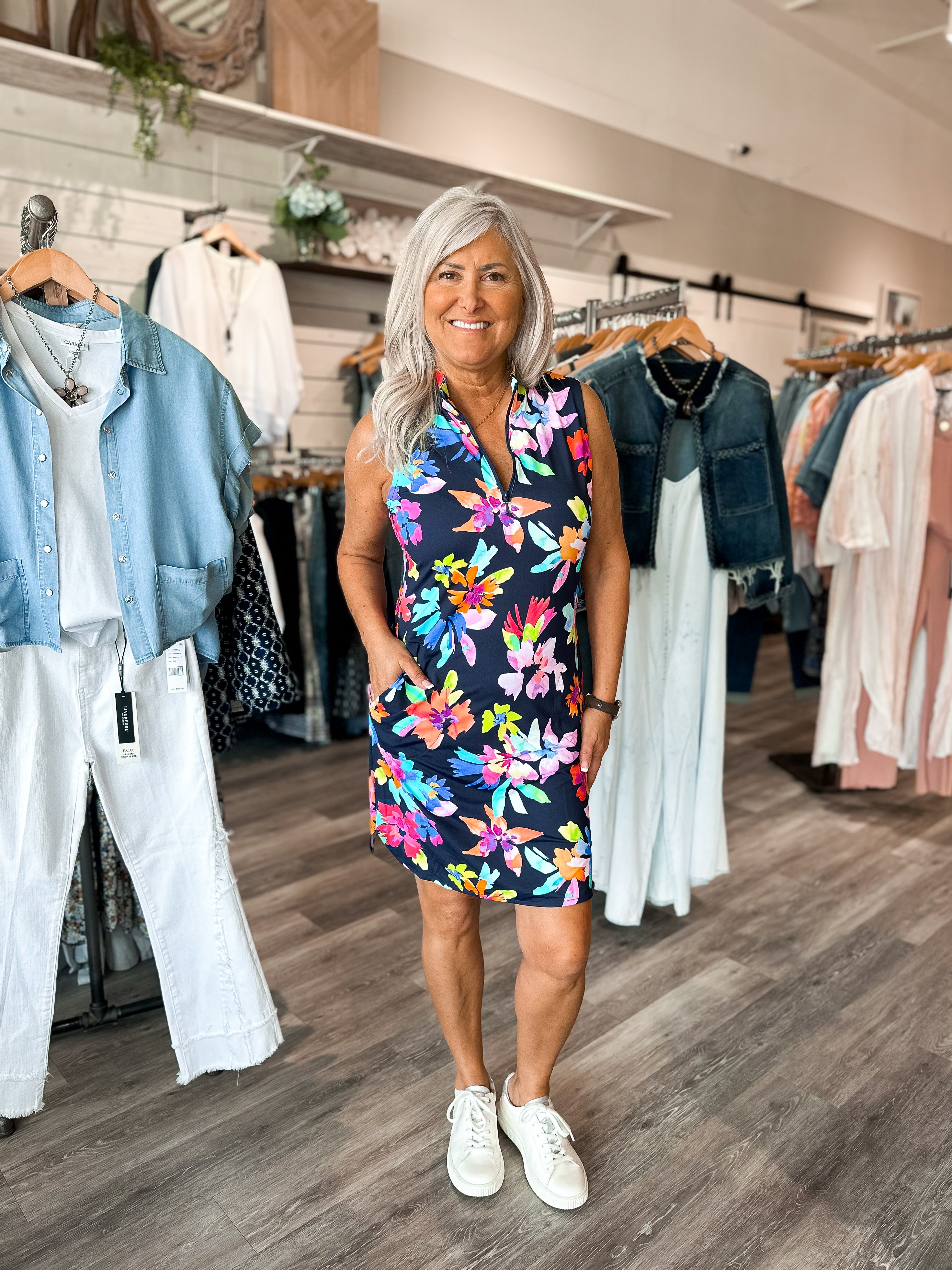 Mainstream Boutique Stillwater Women’s Performance Dress with Shorts