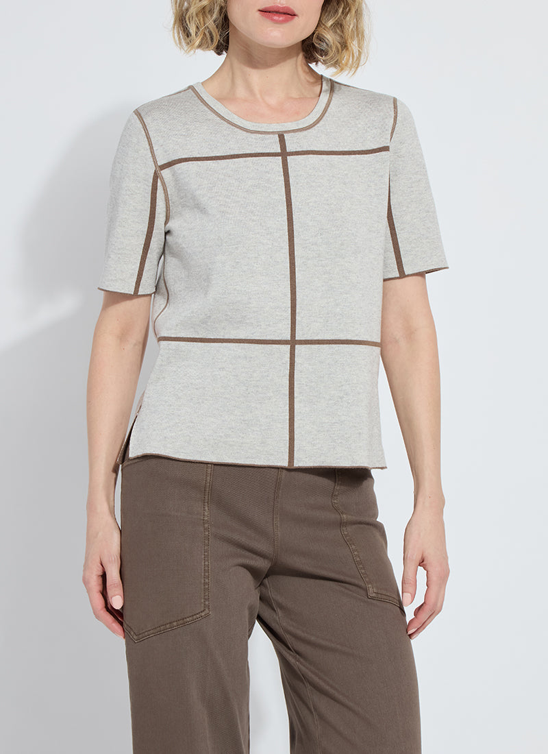 Odessa Reversible Knit Short Sleeve Tee