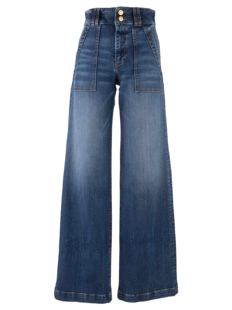 Jodi High Rise Wide Leg Denim
