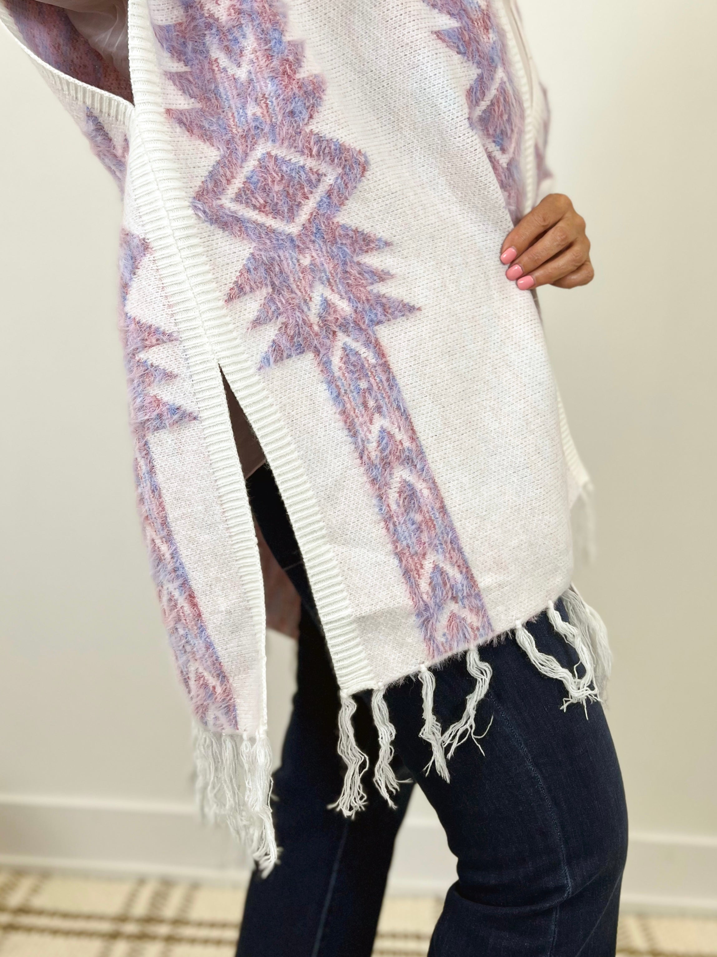 Mainstream Boutique Stillwater Knit Poncho