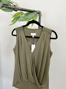 Mainstream Boutique Stillwater Crossover Sleeveless Tank