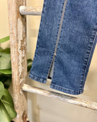 Mainstream Boutique Stillwater High Rise Bitty Boot with Split Hem