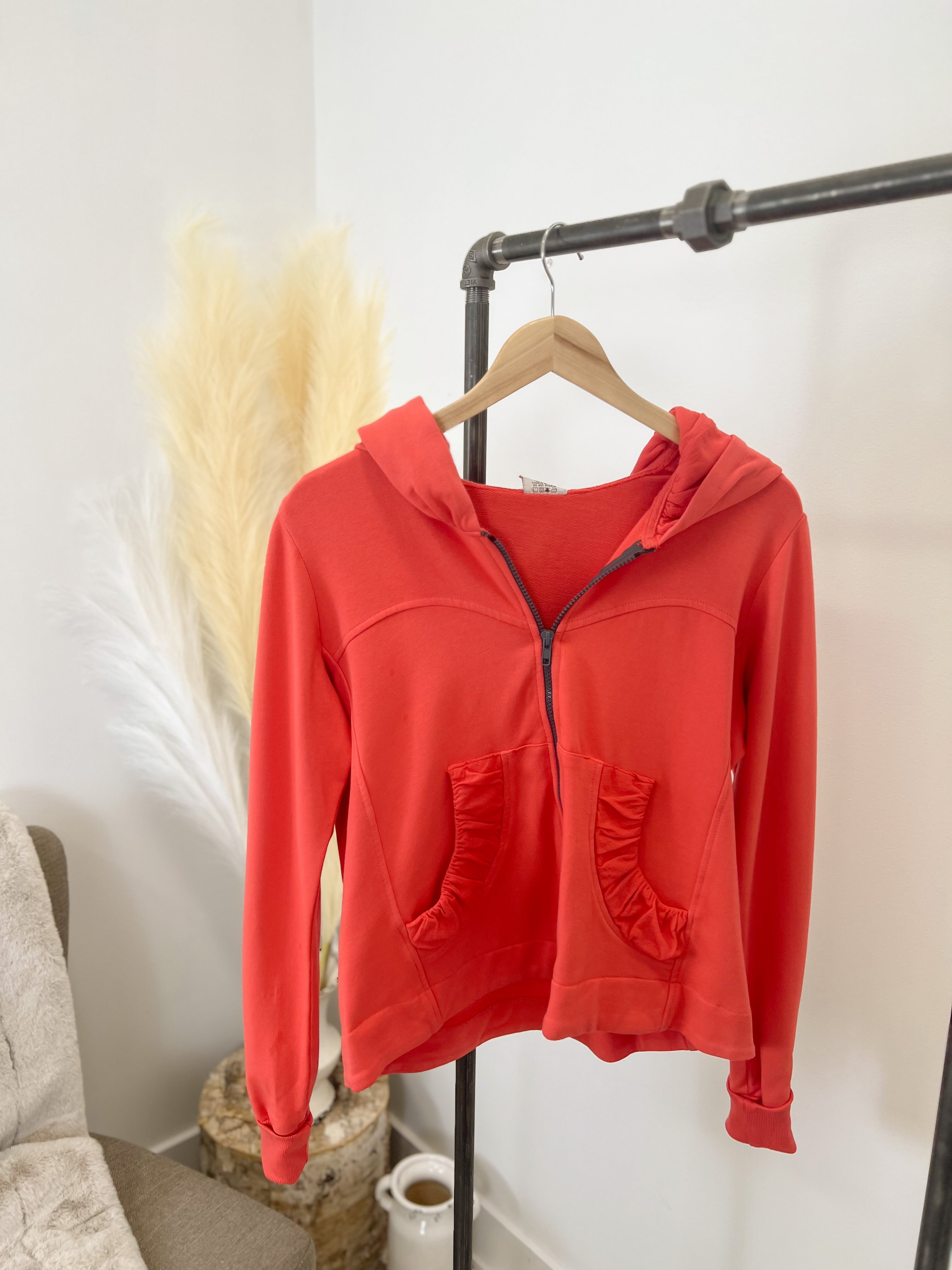 Mainstream Boutique Cotton Zip Hoodie