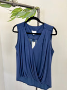 Mainstream Boutique Stillwater Crossover Sleeveless Tank