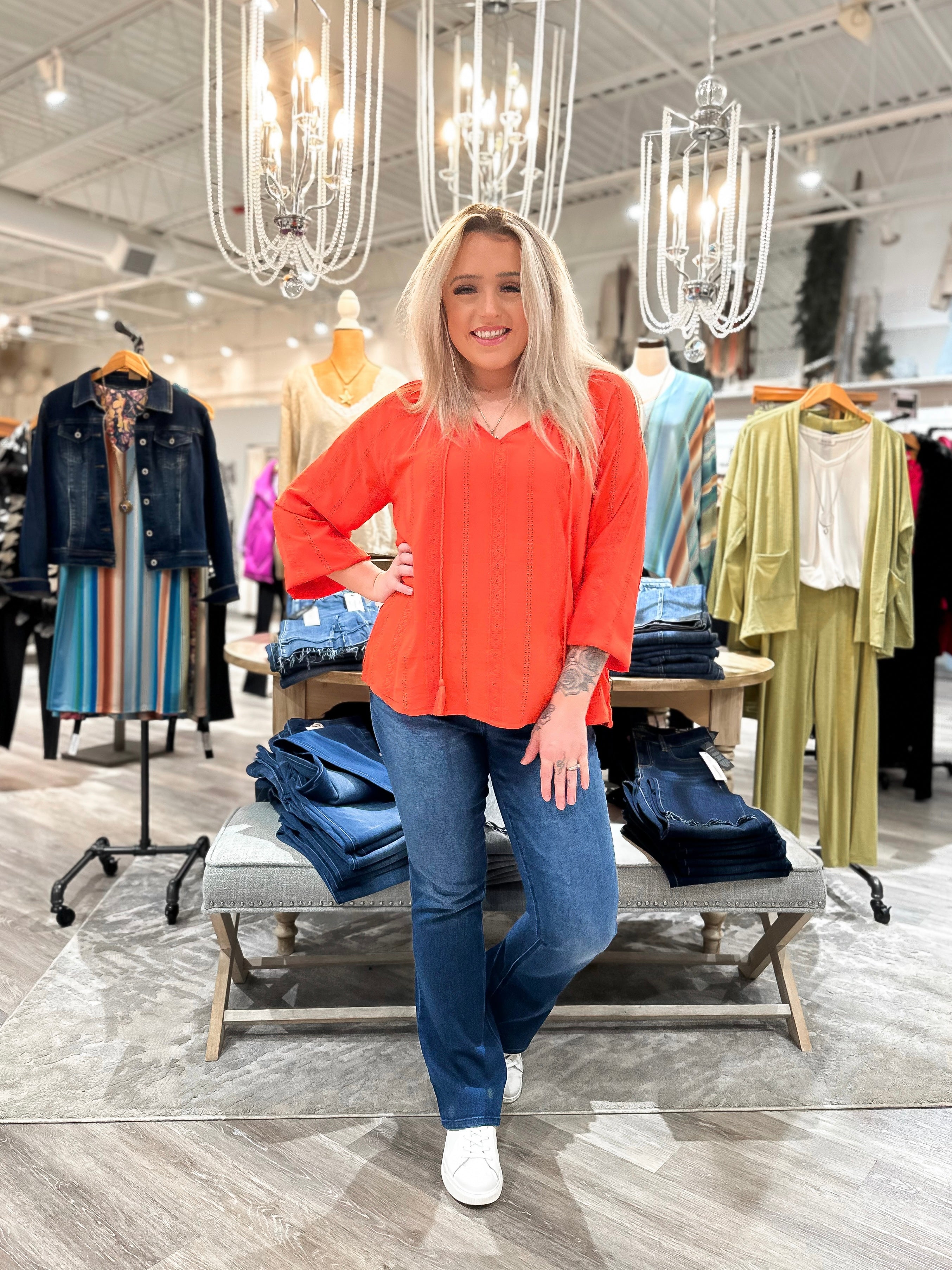 Mainstream Boutique Stillwater Sunny Days Ahead Blouse