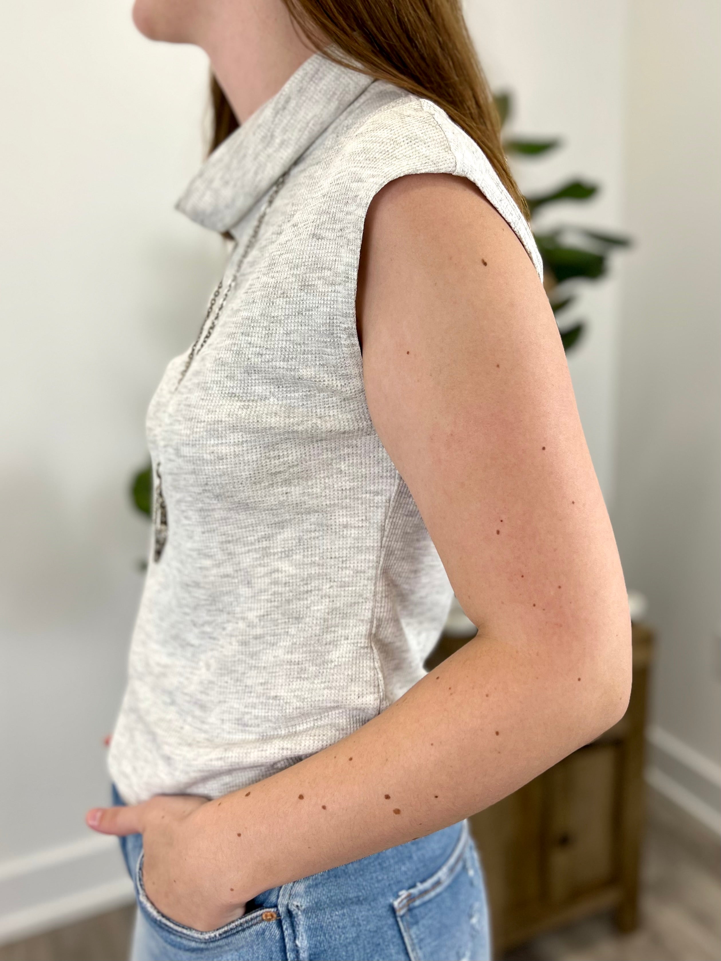 Mainstream Boutique Stillwater Knit Thermal Top