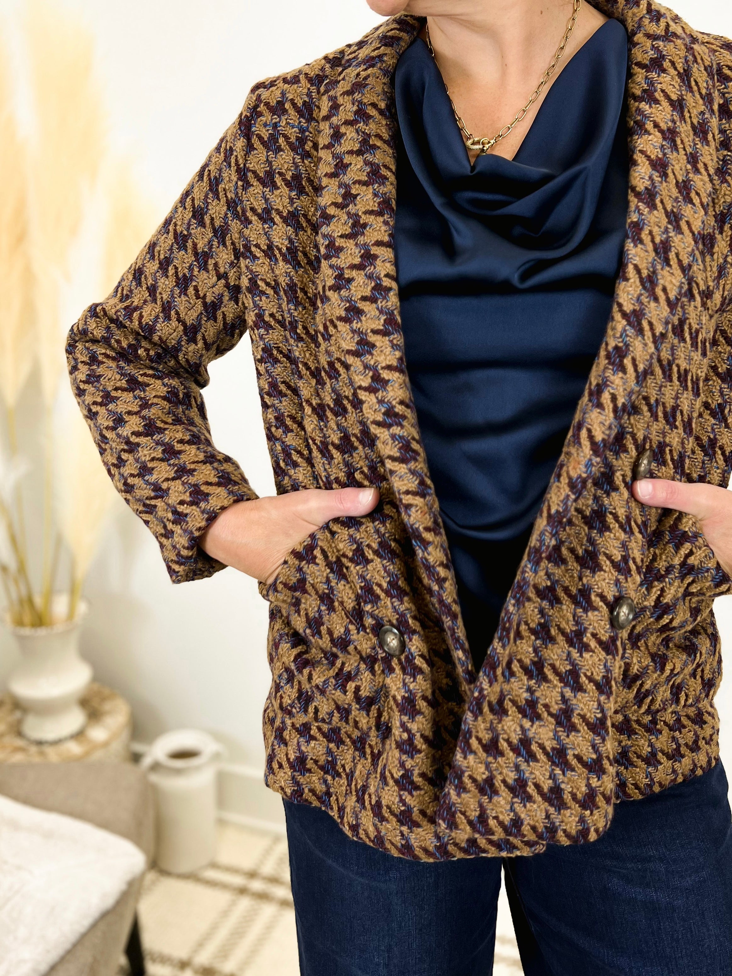 Mainstream Boutique Stillwater Double Breasted Blazer