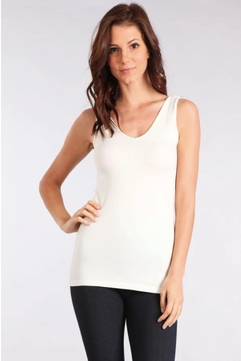Mainstream Boutique Stillwater Women’s Tank w/ Reversible Scoop & V-Neck
