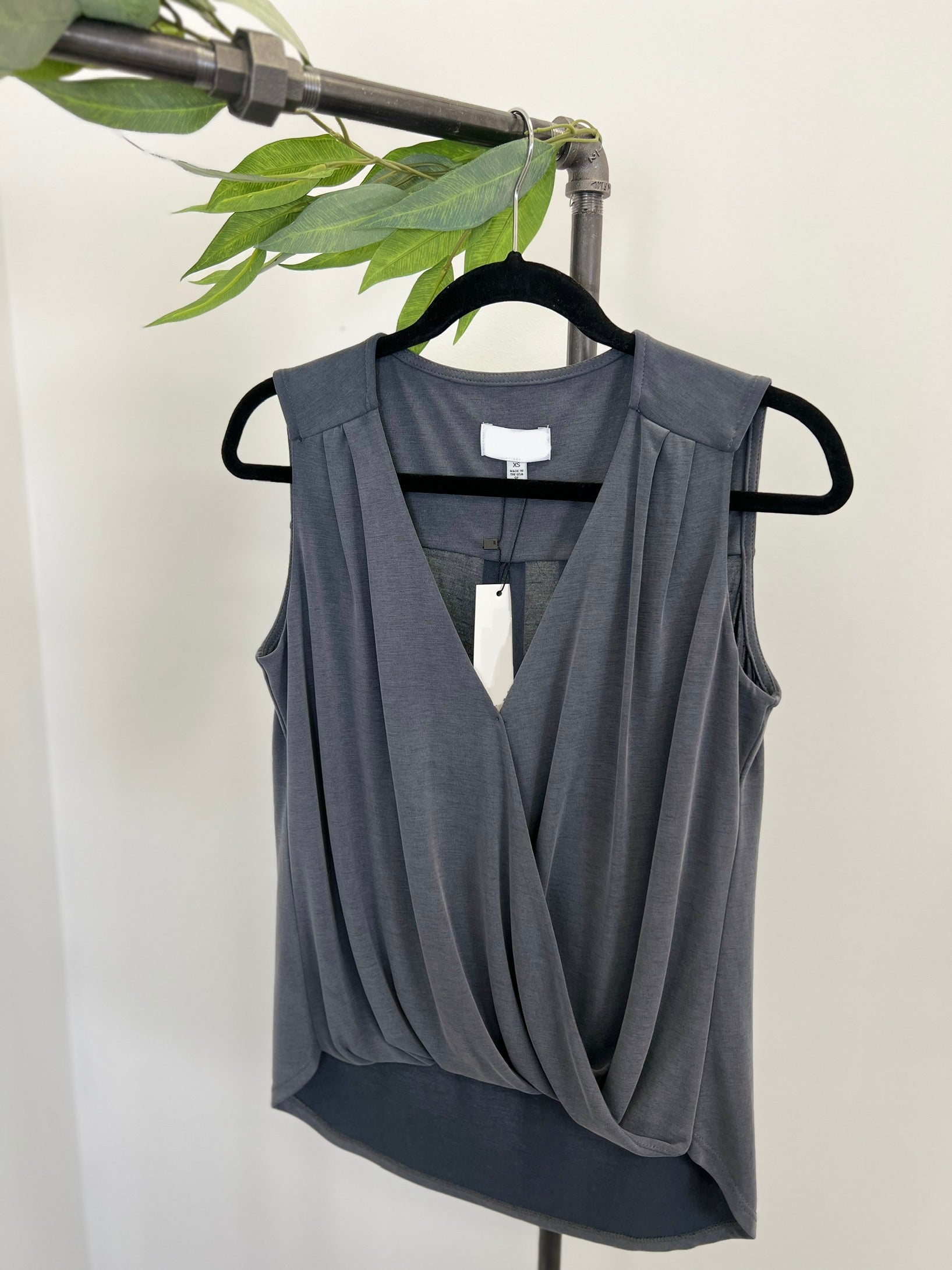 Mainstream Boutique Stillwater Crossover Sleeveless Tank