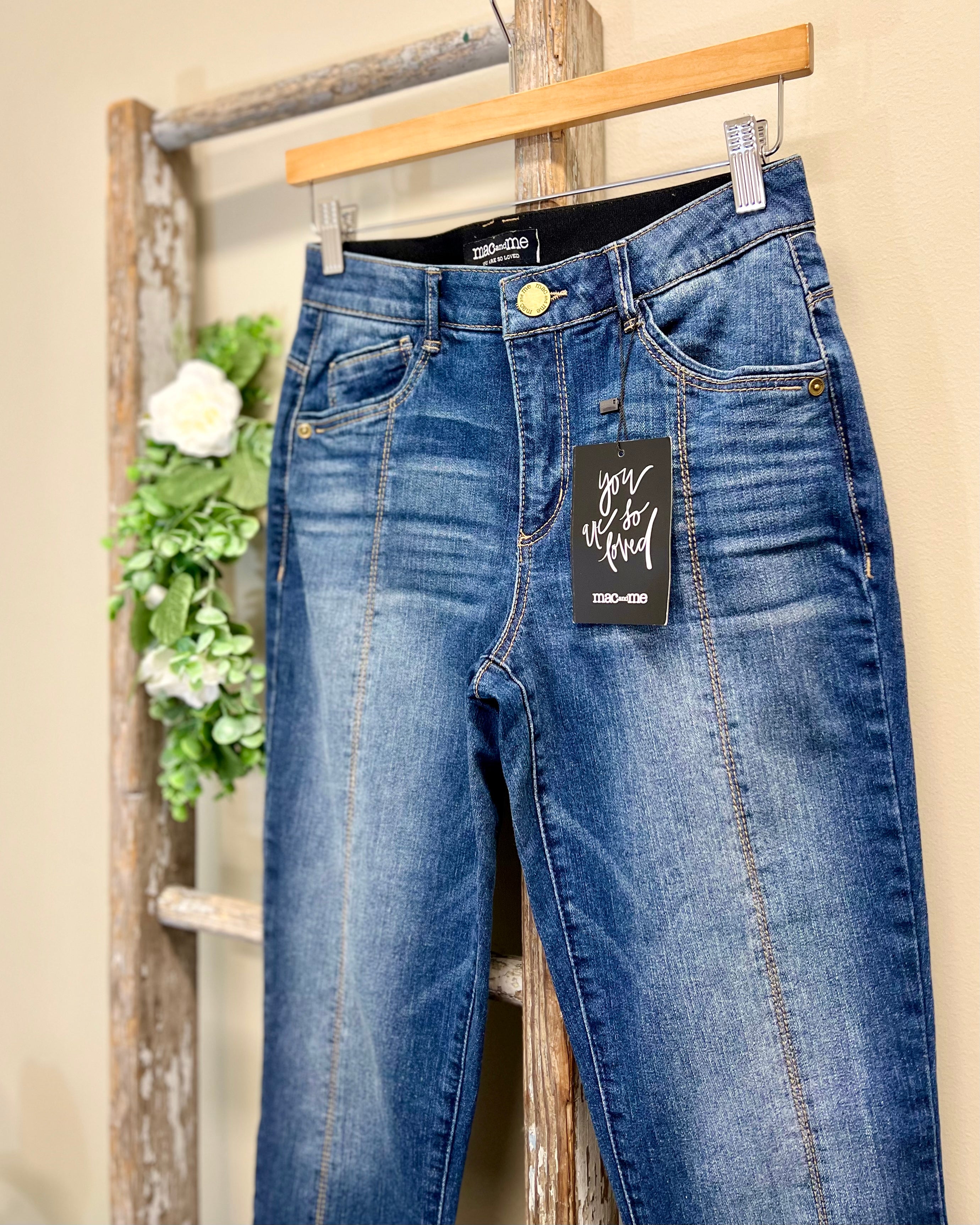 Mainstream Boutique Stillwater High Rise Bitty Boot with Split Hem