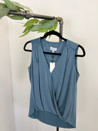 Mainstream Boutique Stillwater Crossover Sleeveless Tank