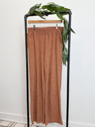 Mainstream Boutique Stillwater Women’s Towel Terry Wide Leg Pant