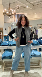 Ashton Wide Leg Barrel Denim