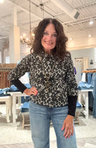 Long Sleeve mock Neck Top Combo