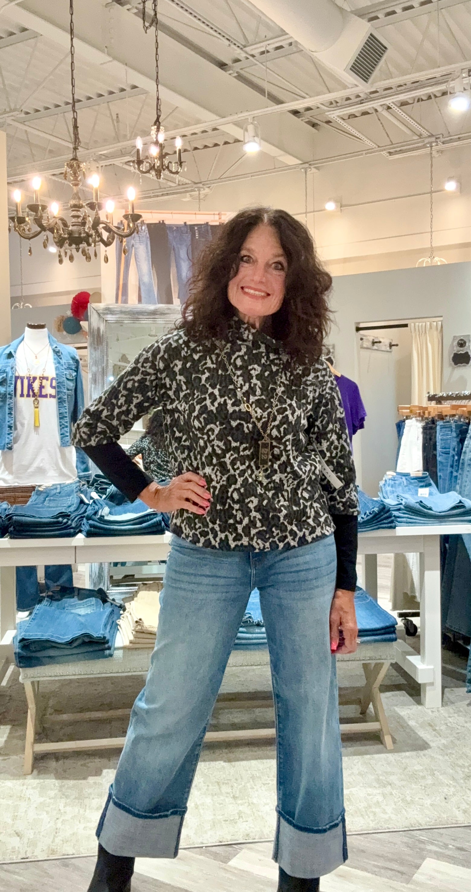 Sienna High Rise Straight Denim