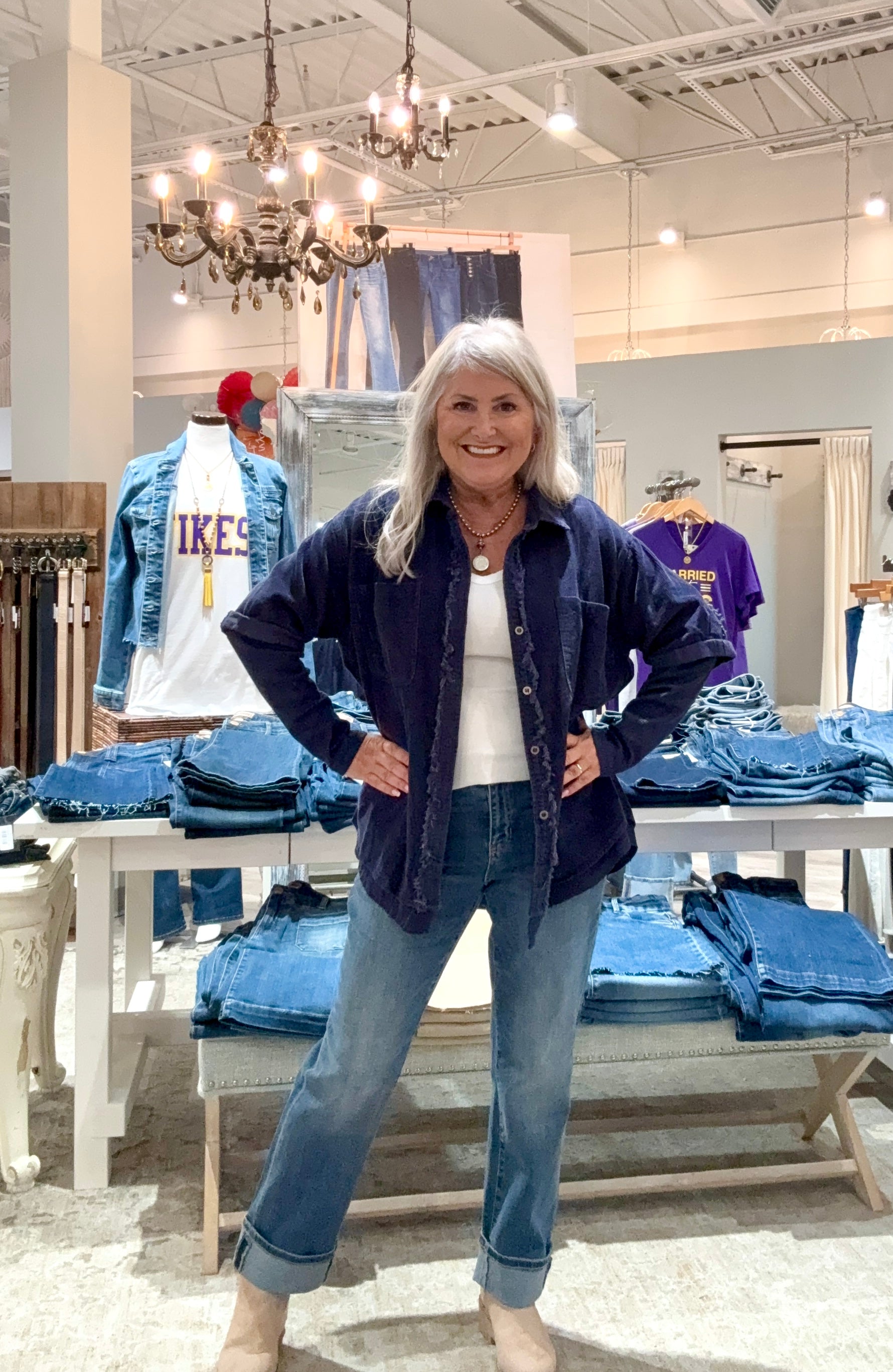 Marley Girl Friend 30/27" Inseam- campus