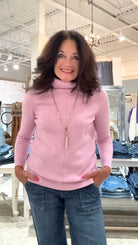 Long Sleeve Turtleneck Tunic Sweater