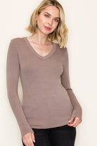 Basic Baby Rib Top