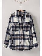 Plaid Button Down Jacket