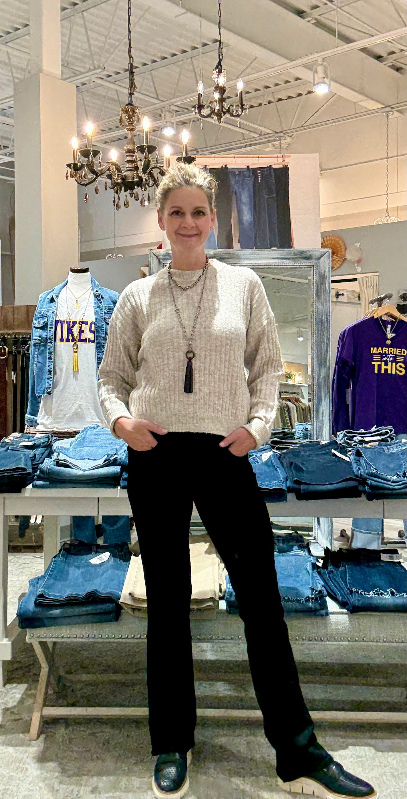 Long Sleeve Knit Sweater