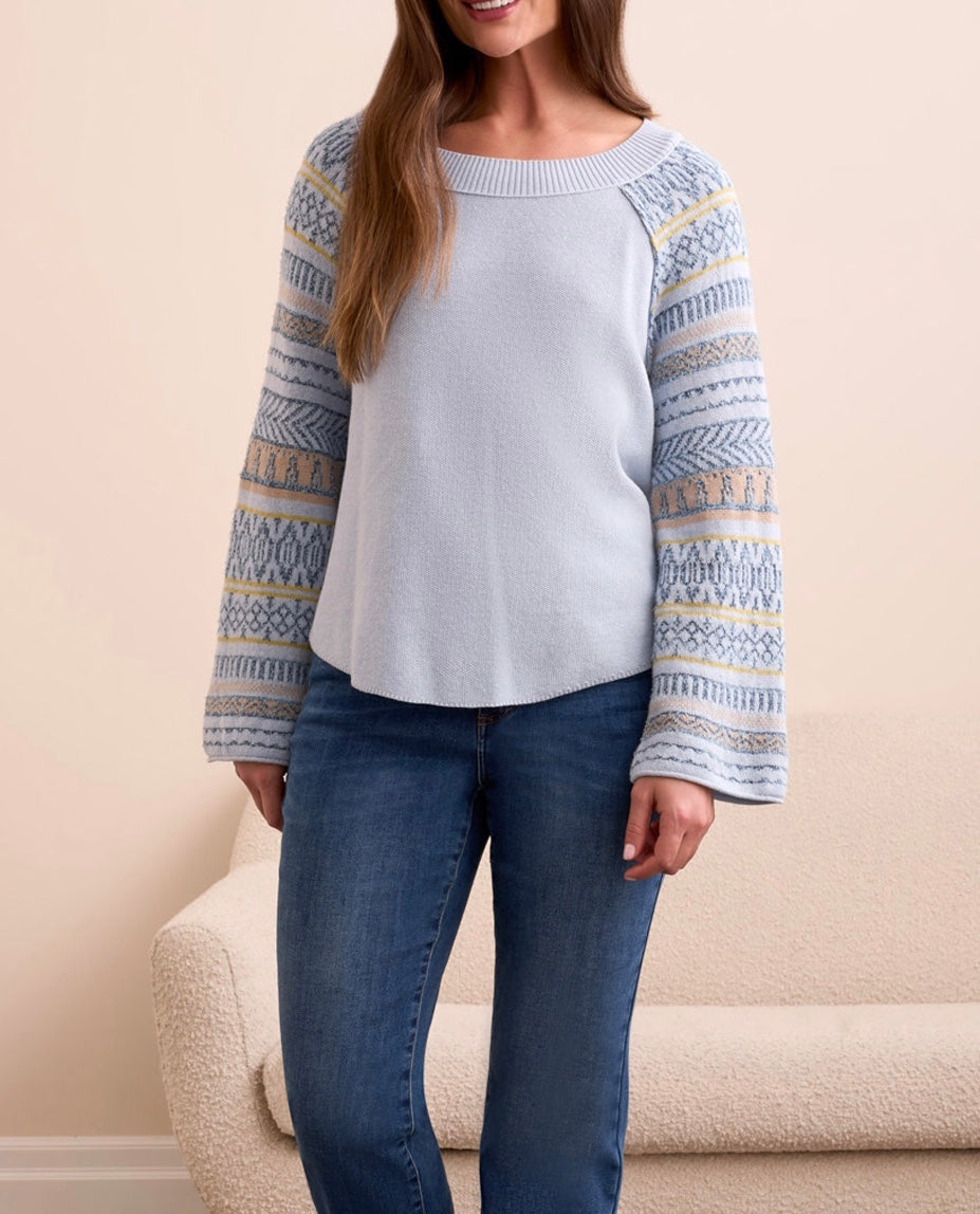 Long Sleeve Scoop Neck Sweater