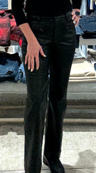 Kelsey Flare Bottom with Welt Pocket Zipper