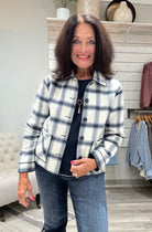 Charlie B Plaid Jacket