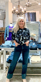 Fay High Rise Straight Leg Denim