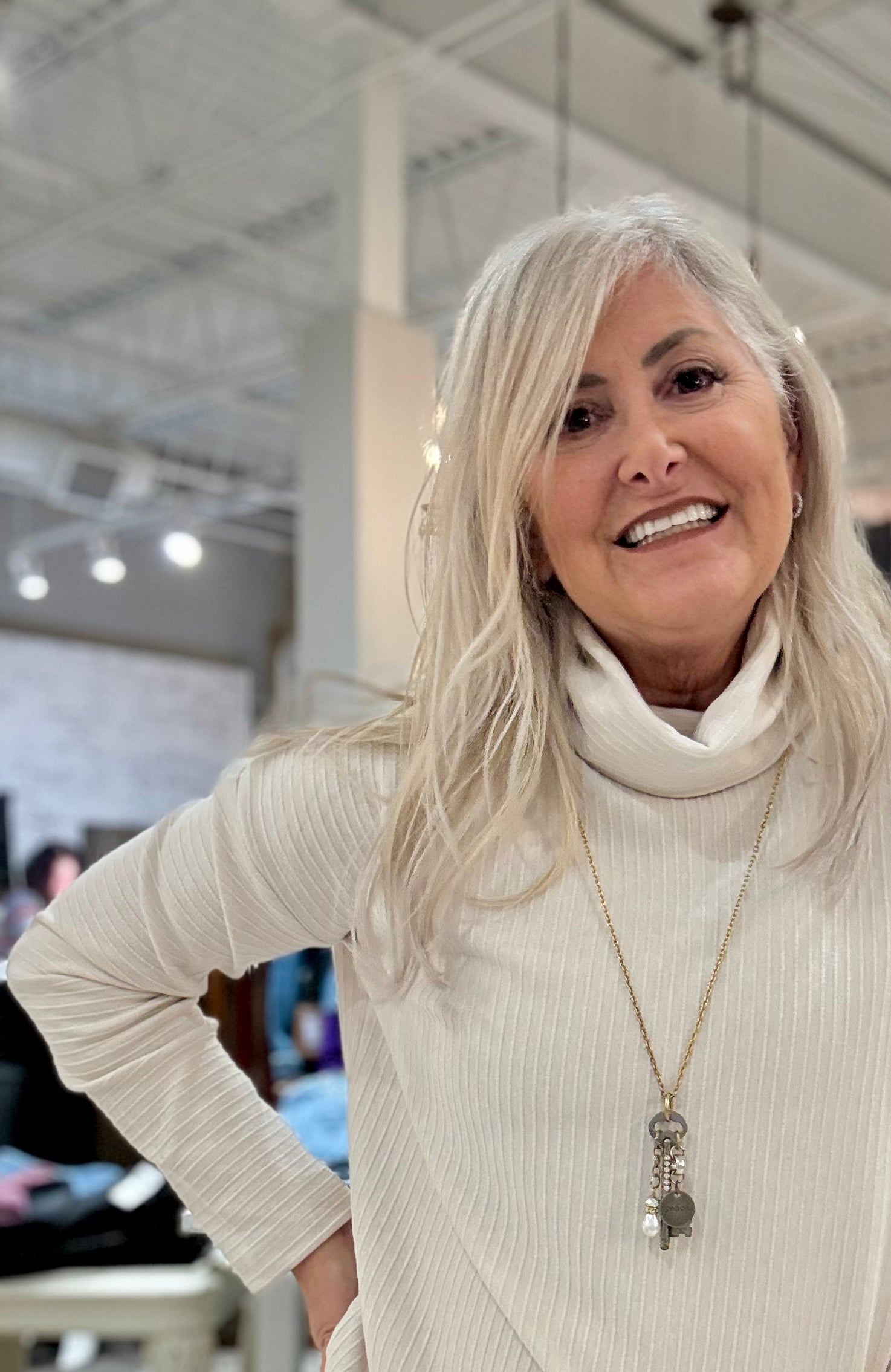 Ultra Soft Ribbed Knit Turtle Neck Sweater with Straight Hem