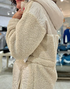 Zip Front Coat with Hood and Pockets