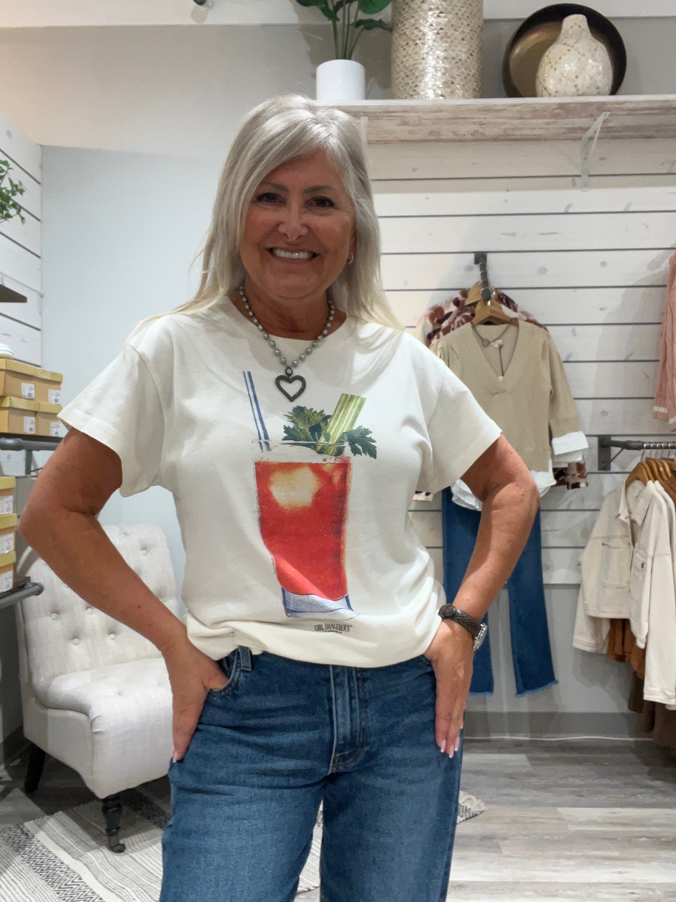 Short Sleeve Bloody Mary Tee