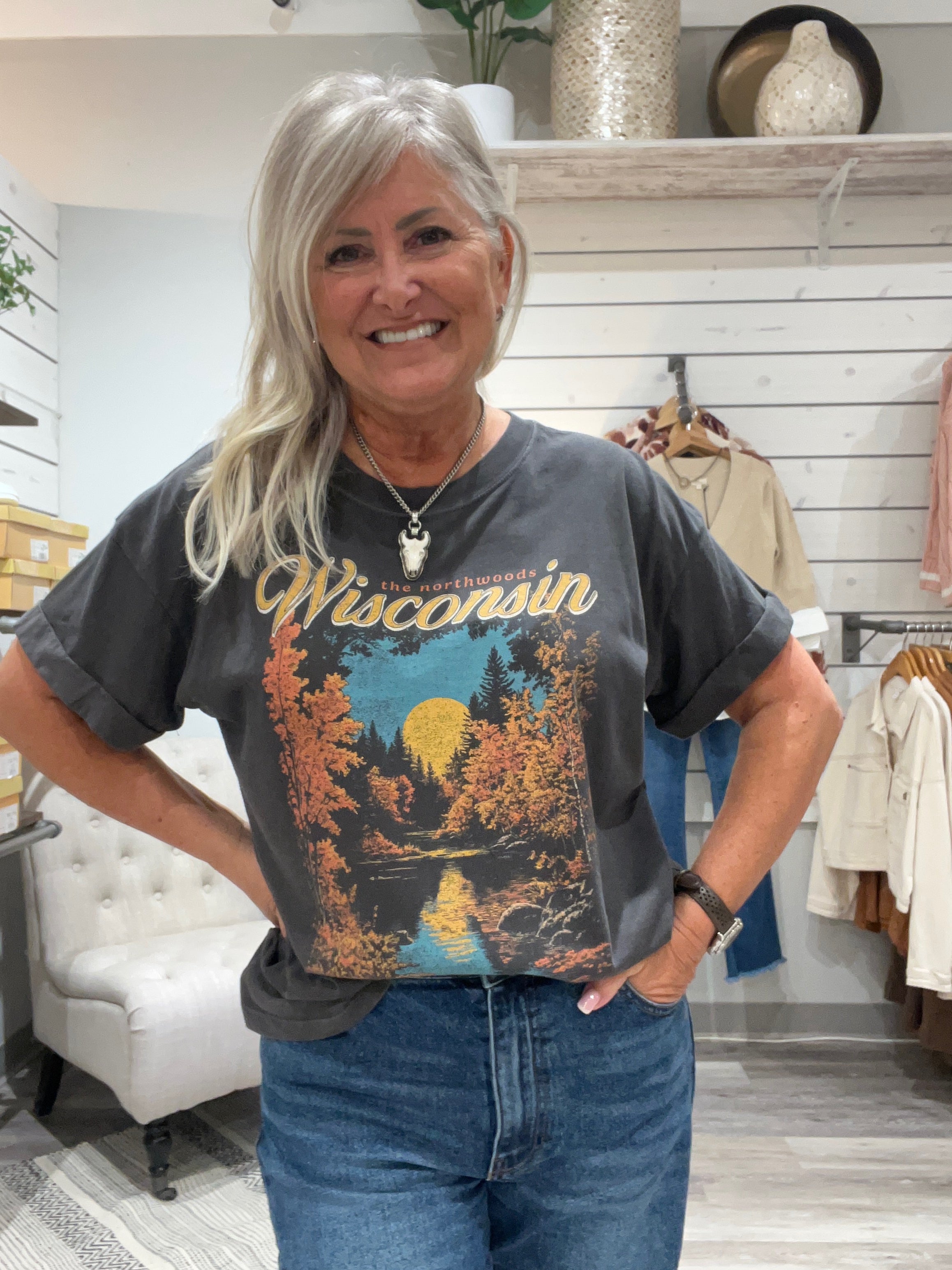Short Sleeve Wisconsin Tee