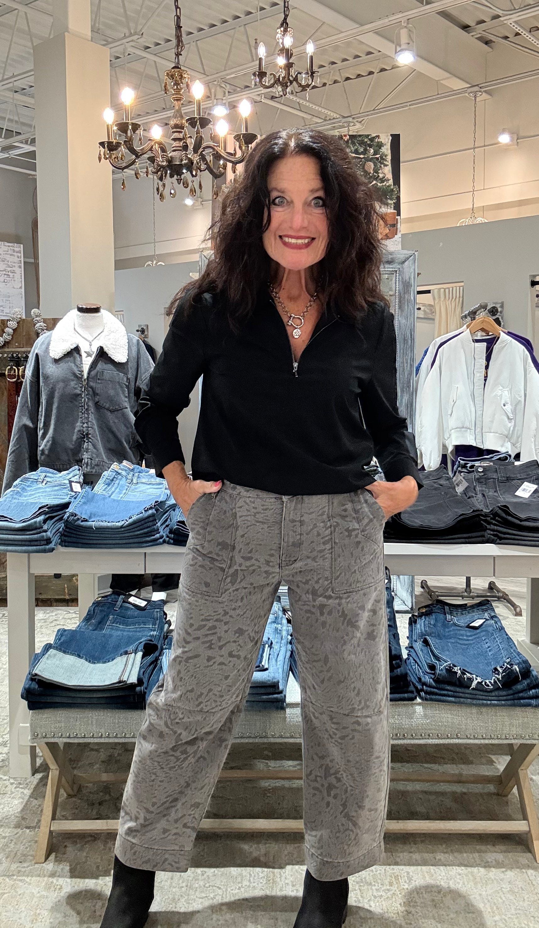 Ashton Wide Leg Barrel Bottom