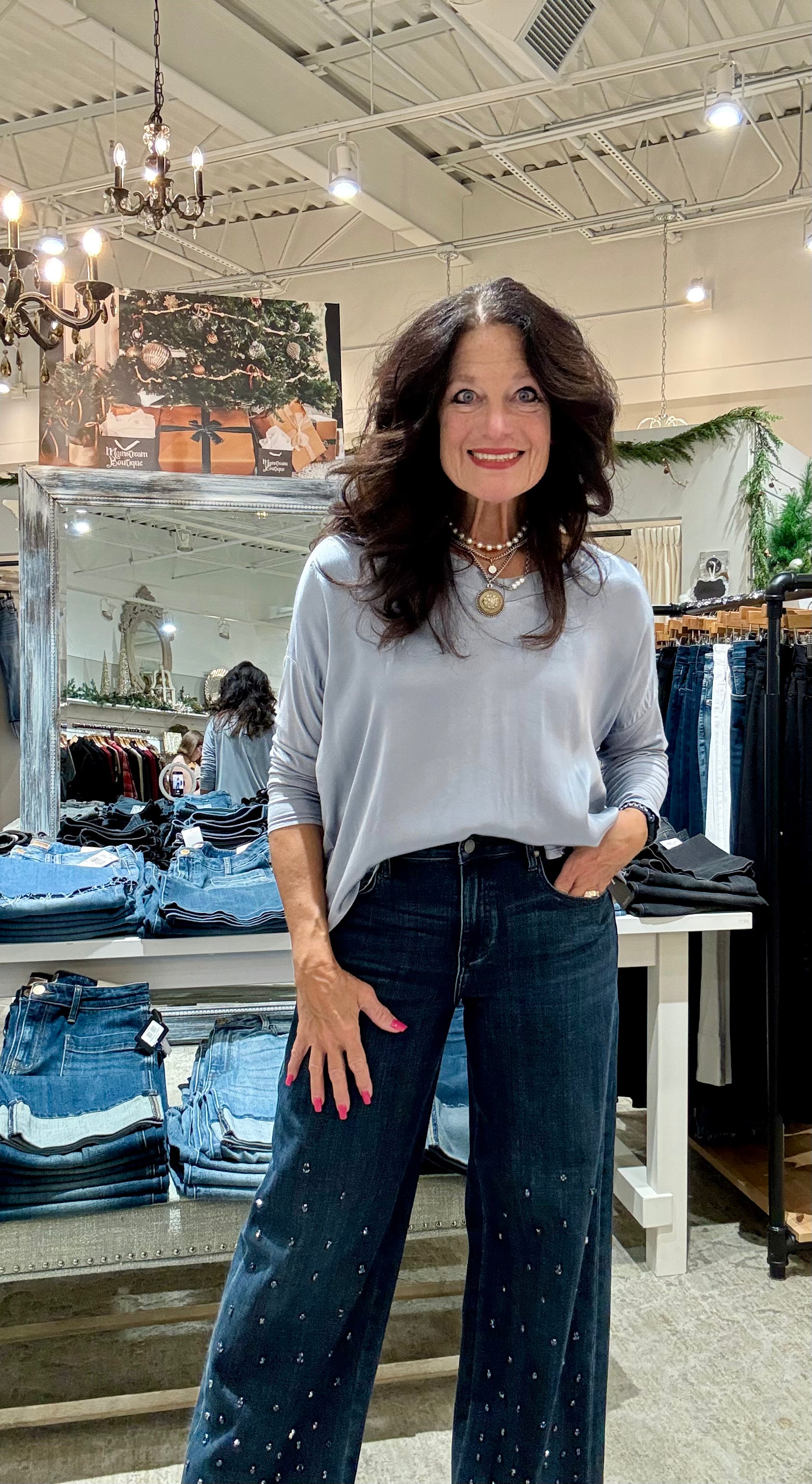 Stride Wide Leg Denim