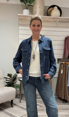 Denim Shirt with Pockets