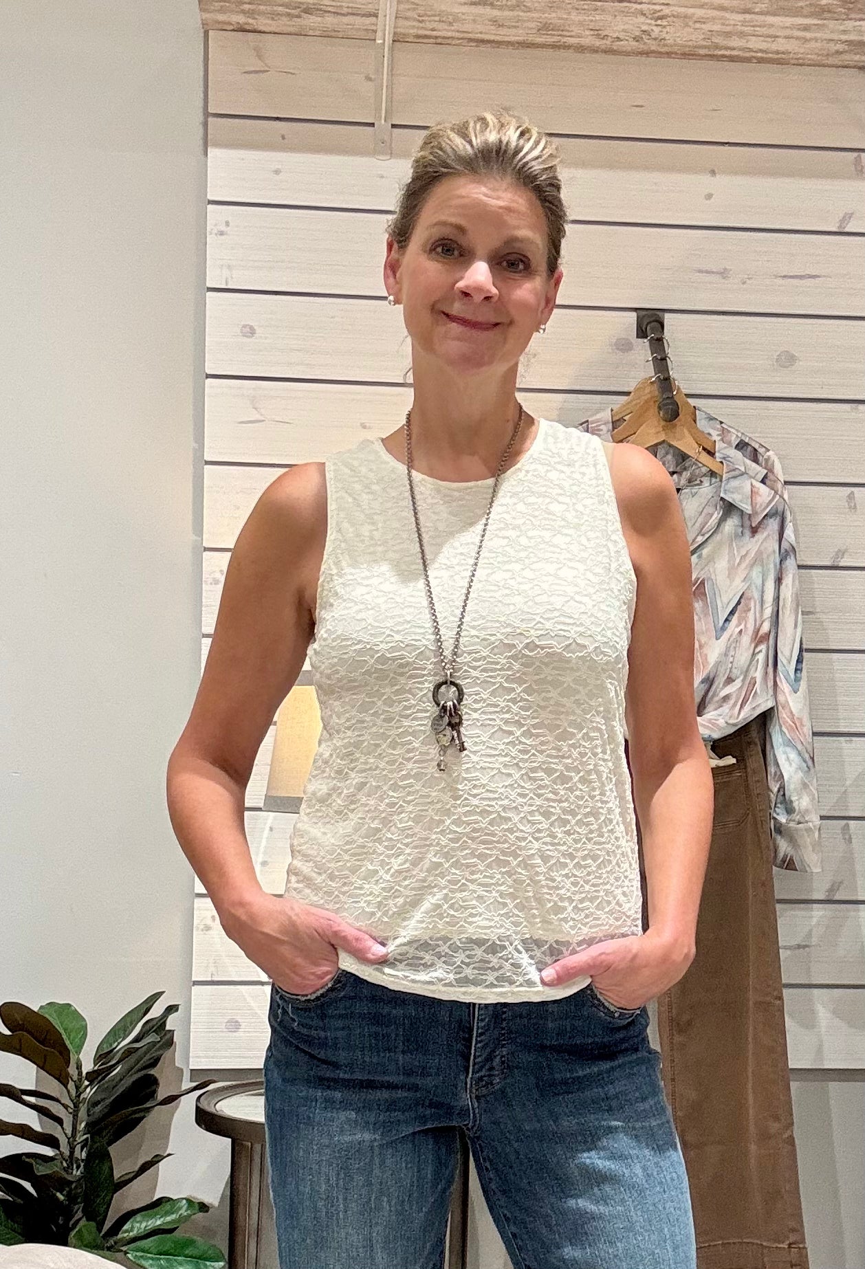 Lace Camille Tank