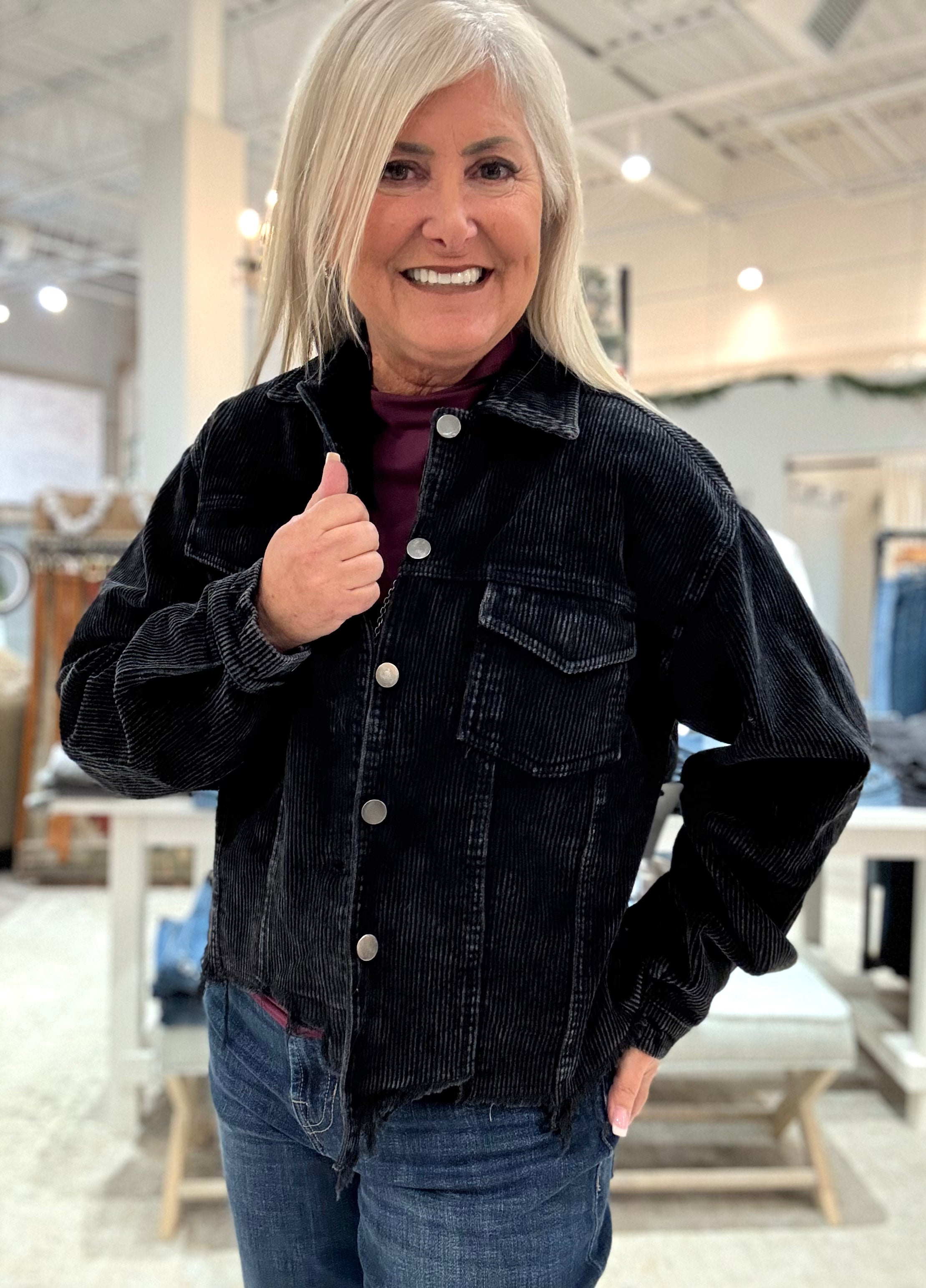 Corduroy Trucker Jacket