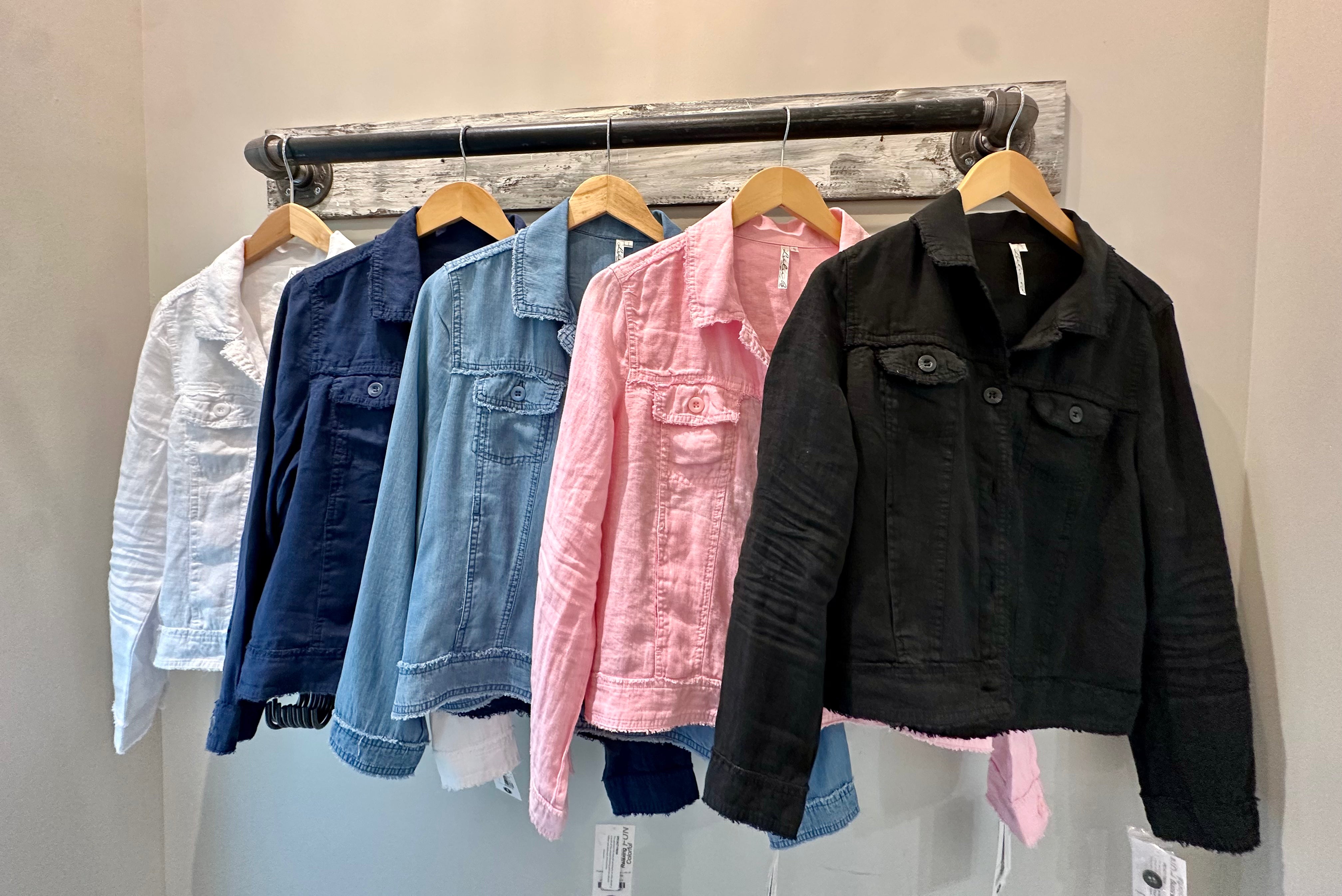 Linen Travel Jacket- Lulu B