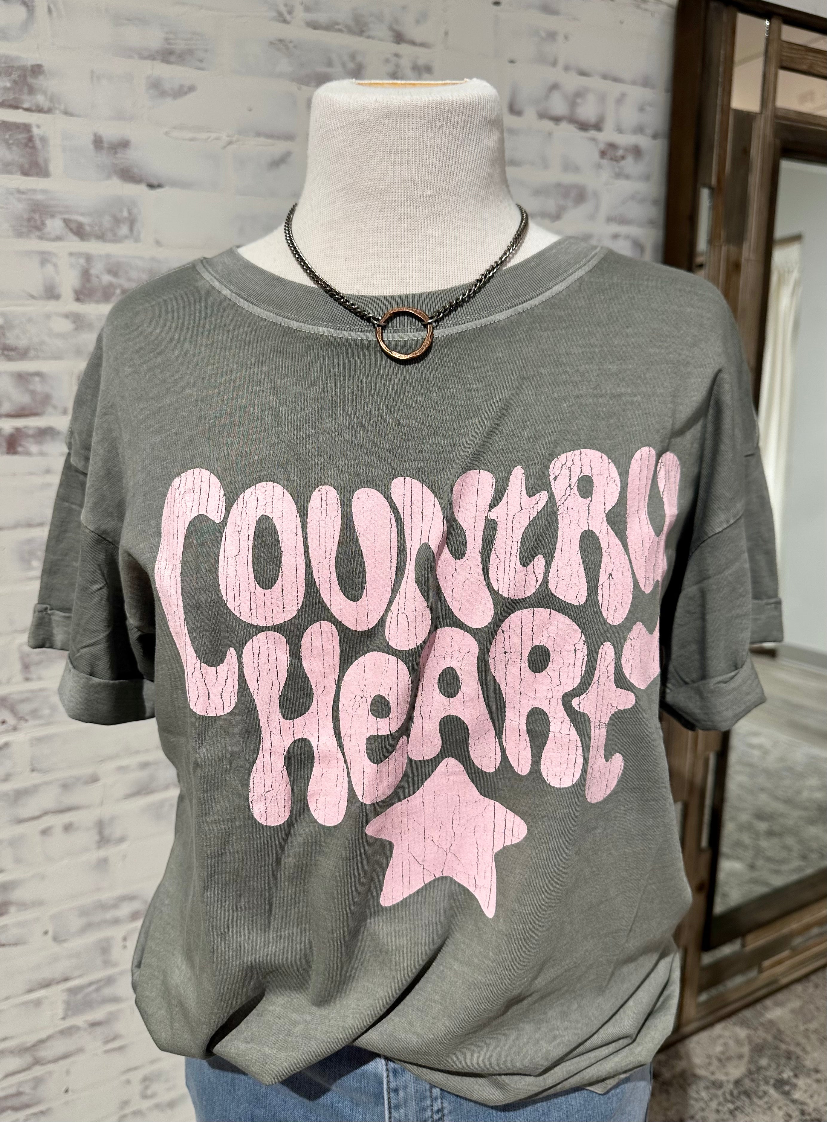Country Heart Tee