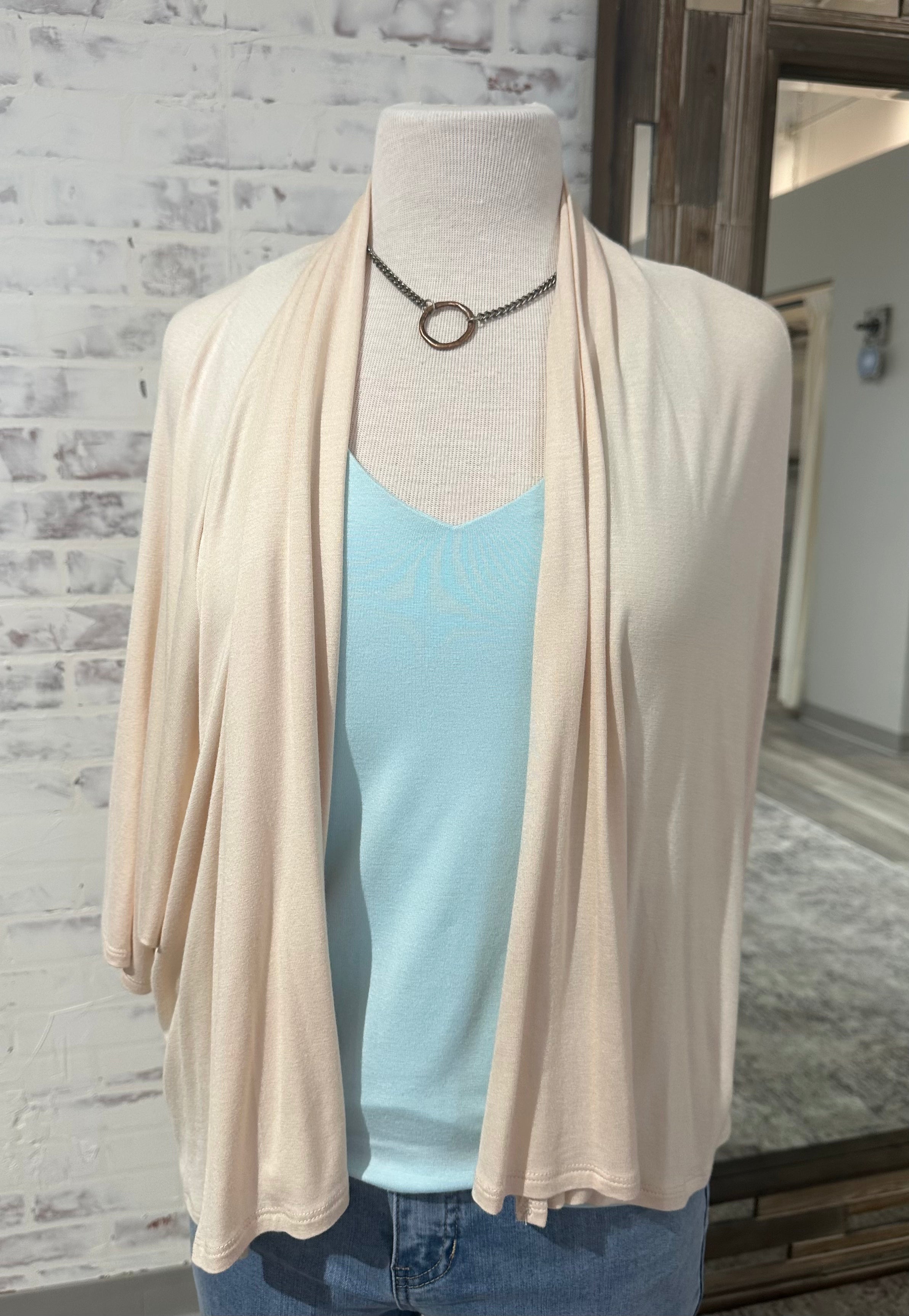 Joss Cardigan R21851- sandstone