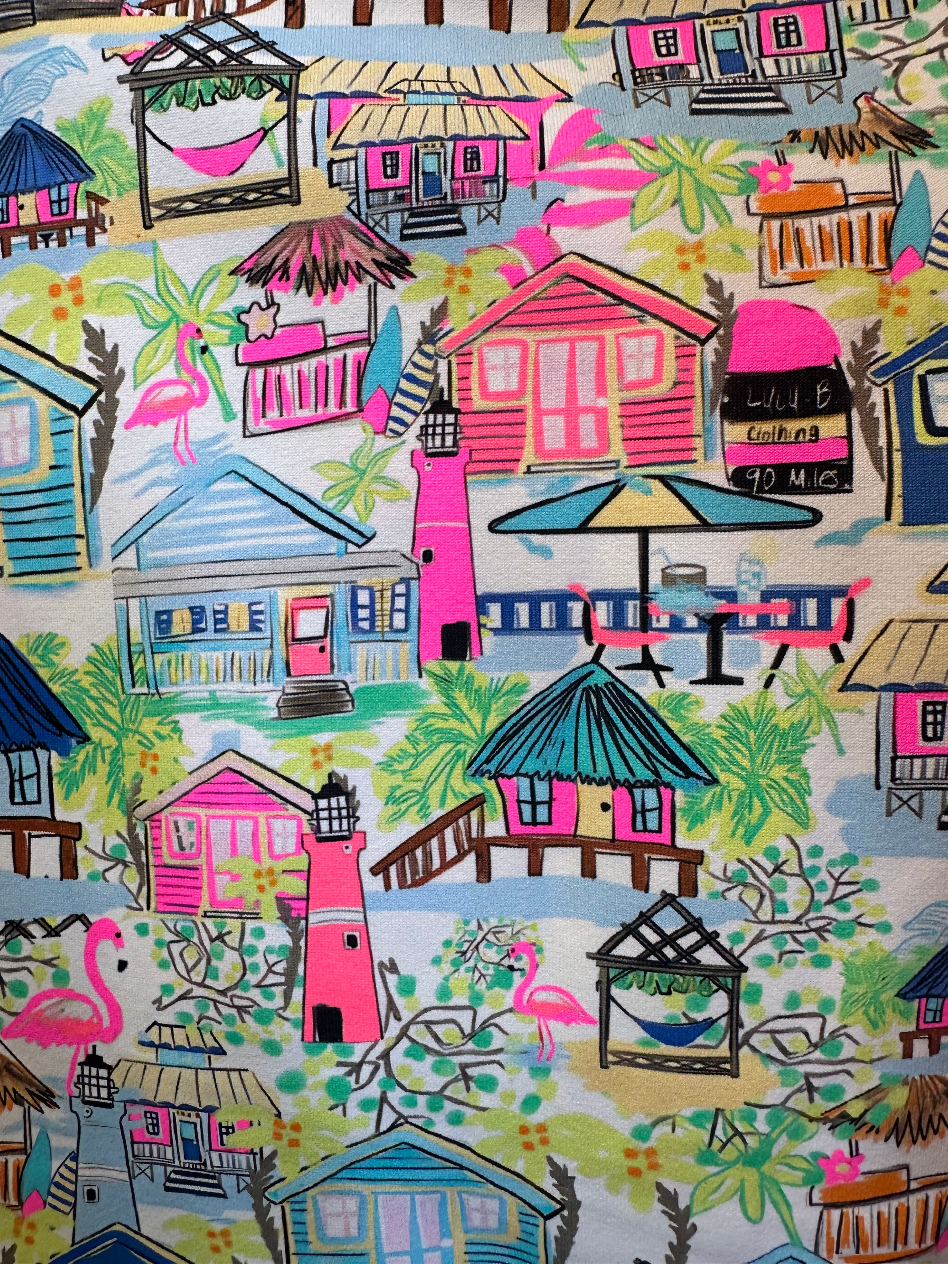 Mainstream Boutique Stillwater Women’s Printed Zip Skort- BHSM