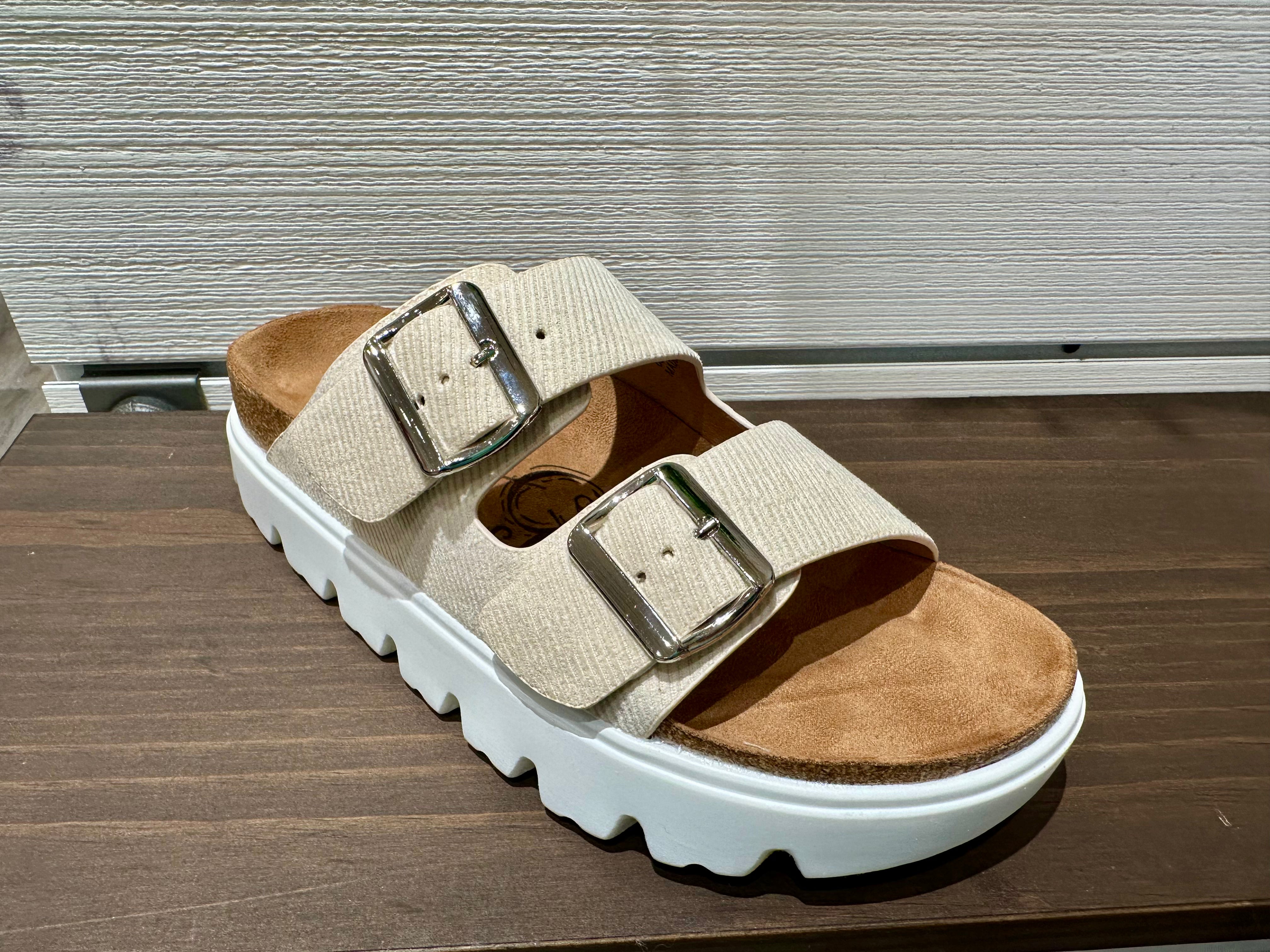 Lugg Sole Jazmin Sandal- Cream